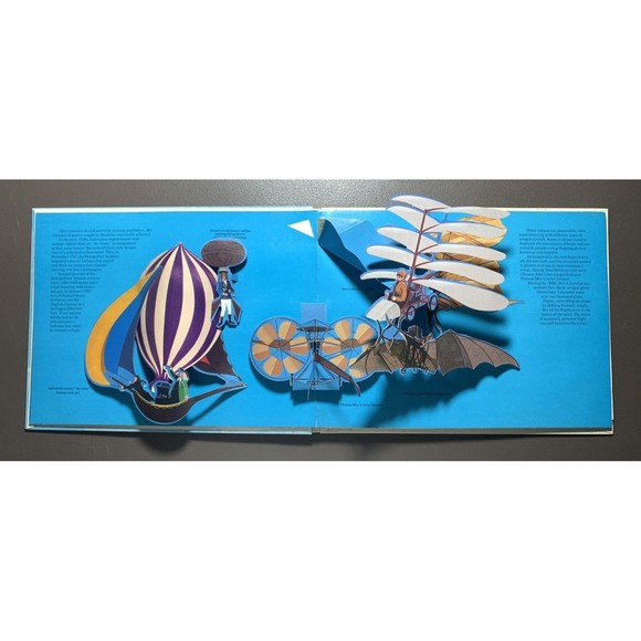 Those Fabulous Flying Machines 3D Pop Up Book Airplanes w/ Punch Out Plane Model - Picture 5 of 16